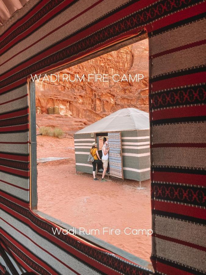 Wadi Rum Fire Camp Exterior foto